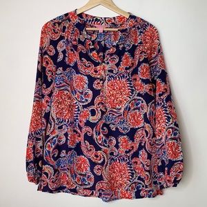 Lily Pulitzer Elsa Silk Blouse